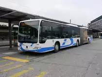 BOGG - Mercedes Citaro Nr.201  SO 157070 bei den Bushaltestellen vor dem Bahnhof in Olten am 11.03.2016