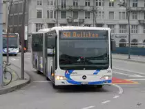 BOGG - Mercedes Citaro Nr.205  SO 21996 unterwegs in der Stadt Olten am 11.03.2016