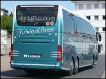 Mercedes Travego von Schörnig aus Deutschland im Stadthafen Sassnitz am 17.05.2014