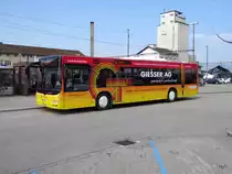 asm Oberaargau - MAN Lion`s City Nr.52  BE 547267 unterwegs auf der asm Linie 52 in Herzogenbuchsee am 22.03.2016