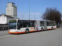 BSU - Mercedes Citaro Nr.41  SO 143441 unterwegs auf der BSU Linie 7 in Herzogenbuchsee am 22.03.2016