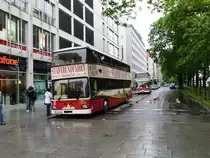 MAN SD202 am 01.06.2013 an der Prager Straße in Dresden