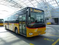 PostAuto Graubünden, 7000 Chur: Iveco Crossway GR 170'431, am 24. März 2016 bei der Postautostation Chur 