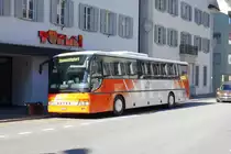 Setra 315 GT (TellBus) am 19.März beim Telldenkmal in Altdorf