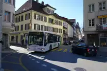 MB Citaro O530 am 19.März beim Telldenkmal in Altdorf