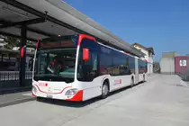 MB Citaro G C2 am 19.März beim Bahnhof Küssnacht am Rigi