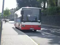 Mercedes O550 am 13.06.2013 in Zittau am Bahnhof