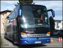 Setra 416 HDH von Berr aus Deutschland in Sassnitz am 17.05.2014