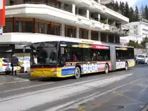 VBD / Postauto - Mercedes Citaro GR 102356 unterwegs in Davos am 26.03.2016