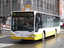 VBD - Mercedes Citaro Nr.2  GR 81985 unterwegs auf der Linie 3 in Davos am 26.03.2016