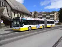 VBD - Mercedes Citaro Nr.12  GR 88321 unterwegs auf der Linie 7 in Davos am 26.03.2016