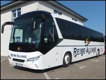 Neoplan Jetliner von Reise-Allianz/Meyering aus Deutschland in Sassnitz am 22.05.2014