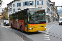 GR-162972 fährt am 16.10.2016 durch Chur. Aufgenommen wurde ein Irisbus Crossway.
