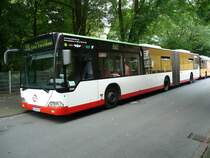 07.08.08,MB-CITARO der BOGESTRA Nr.0364 in Wanne-Eickel,Sonderwagen f�r die Cranger Kirmes.
