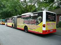 07.08.08,MB-CITARO der BOGESTRA Nr.0373 in Wanne-Eickel,Sonderwagen f�r die Cranger Kirmes.