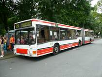 07.08.08,MAN der BOGESTRA Nr.9565 in Wanne-Eickel,Sonderwagen f�r die Cranger Kirmes.