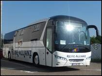 Neoplan Jetliner von Reise-Allianz/Meyering aus Deutschland in Sassnitz am 22.05.2014