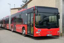 MAN Lion's City G  Südwestbus , Bruchsal 03.04.2016