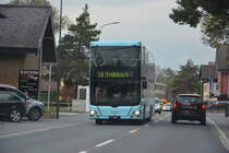 Am 16.10.2015 fährt FL-39882 auf der Linie 13 nach Trübbach. Aufgenommen wurde ein MAN Lion's City DD / Landstrasse Vaduz Richtung Schaan.
