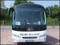 Neoplan Jetliner von Reise-Allianz/Meyering aus Deutschland im Stadthafen Sassnitz am 23.05.2014