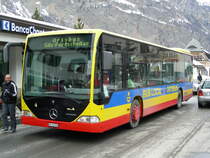 Ming, Sils Maria. Mercedes-Benz Citaro Ü (GR 160'508, ex Jasper, Hamburg) in Sils Maria, Posta. (24.2.2007) 