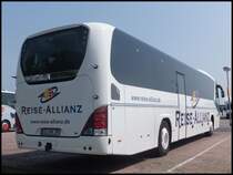 Neoplan Jetliner von Reise-Allianz/Meyering aus Deutschland im Stadthafen Sassnitz am 23.05.2014