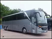 Setra 516 HDH als Vorführwagen im Stadthafen Sassnitz am 24.05.2014