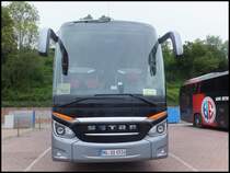 Setra 516 HDH als Vorführwagen im Stadthafen Sassnitz am 24.05.2014