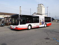 asm Oberaargau - MAN Lion`s City Nr.49  BE 547231 in Herzogenbuchsee am 03.04.2016