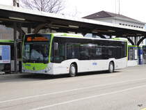 BLS / Busland - Mercedes Citaro Nr.112  BE 755112 unterwegs auf der Linie 466 in Burgdorf am 03.04.2016