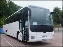 MAN Lion's Coach von Express Drive GmbH aus Deutschland im Stadthafen Sassnitz am 24.05.2014