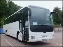 MAN Lion's Coach von Express Drive GmbH aus Deutschland im Stadthafen Sassnitz am 24.05.2014