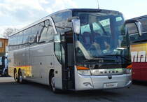 Setra 416 HDH ex-Imken Touristik, actuellement Edelline, Kerzers avril 2016