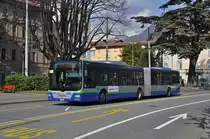 MAN Lions City 438, von TPL, fährt auf einer Park&Ride Tour. Die Aufnahme stammt vom 29.03.2016.