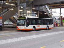 RBS - Mercedes Citaro  Nr.2  BE  366002 beim Bahnhof Zollikofen am 02.04.2016
