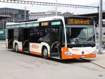 BSU - Mercedes Citaro  Nr.79  SO  148779 in Solothurn als Bahnersatz am 03.04.2016