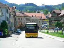 PostAutobetriebe Unteres Toggenburg, Lütisburg. MAN/Göppel 12.220HOCL (SG 214'311) in Bütschwil, Bahnhof. (16.5.2009)