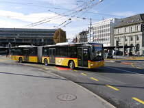 Postauto - MAN Lion`s City  LU  15071 unterwegs in Luzern am 28.03.2016