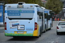 S-SB 7708 fährt am 19.10.2015 auf der Linie 42. Aufgenommen wurde ein Mercedes Benz CapaCity / Stuttgart Schlossplatz.
