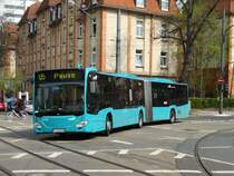 VGF/ICB (In der City Bus) Mercedes Benz Citaro 2 G 414 als SEV auf der Linie U5 am 14.04.16 in Frankfurt am Main