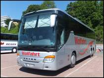 Setra 416 GT-HD von Wolfahrt aus Deutschland im Stadthafen Sassnitz am 25.05.2014