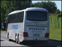 MAN Lion's Top Coach von Wybrzeze aus Polen in Sassnitz am 29.05.2014