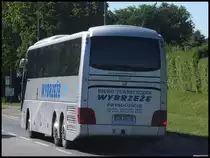 MAN Lion's Top Coach von Wybrzeze aus Polen in Sassnitz am 29.05.2014