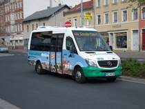 MB Sprinter City - MEI NV 286 - in Meißen, Busbahnhof - am 23-April 2016