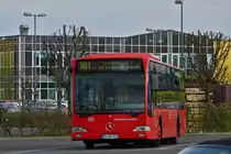 . Mecedes Benz Citaro der Rhein Westerwaldbus Linie gesehen in Neuwied am 09.04.2016.