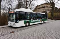 Mercedes-Benz O 530 I (Nr. 126) der SÜC, unterwegs als Linie 5 (Veste - Beiersdorf), am 21.3.2016 bei der Haltestelle Veste.