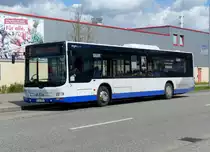 BVSG - mit einem MAN Lions City, P-AV 588, in Teltow-Stadt im April 2016.