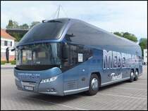 Neoplan Cityliner von Medenbach aus Deutschland im Stadthafen Sassnitz am 29.05.2014