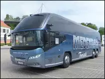 Neoplan Cityliner von Medenbach aus Deutschland im Stadthafen Sassnitz am 29.05.2014