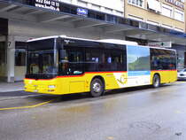 Postauto - MAN Lion`s City  BE  655320 abgestellt in Biel am 23.04.2016